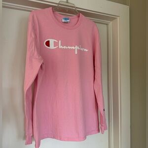 Champion bubblegum pink cotton tee